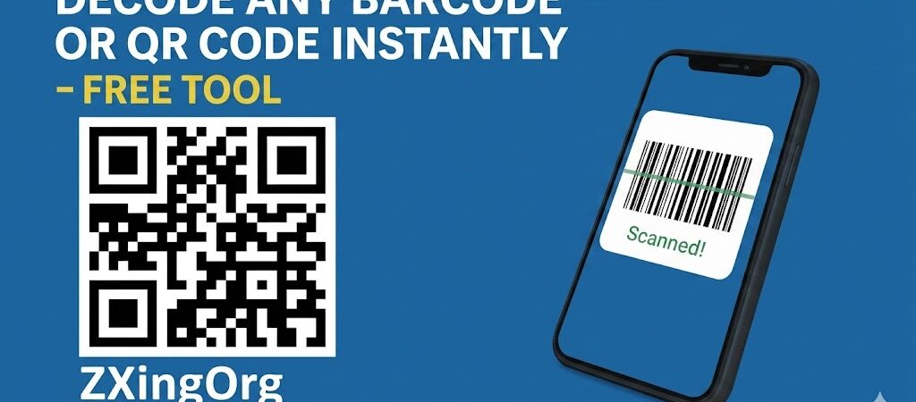 ZXingOrg Best Free Online Tool to Decode QR & Barcodes Instantly
